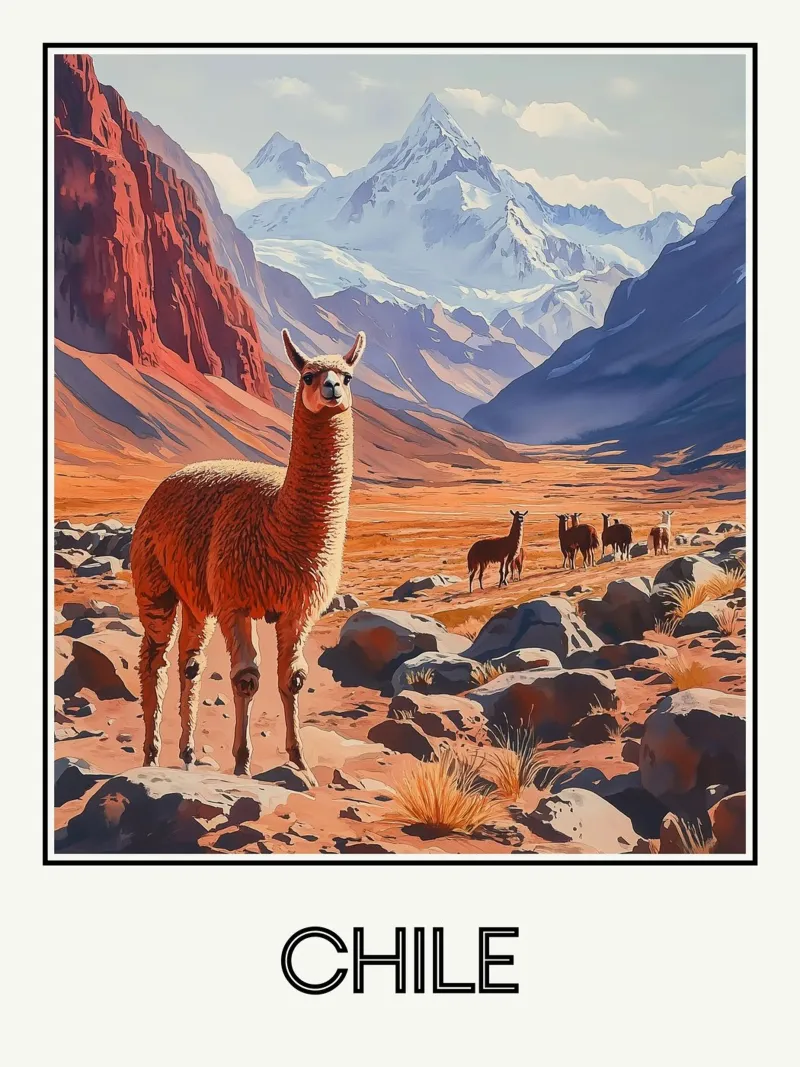 Chili poster da Frame the World