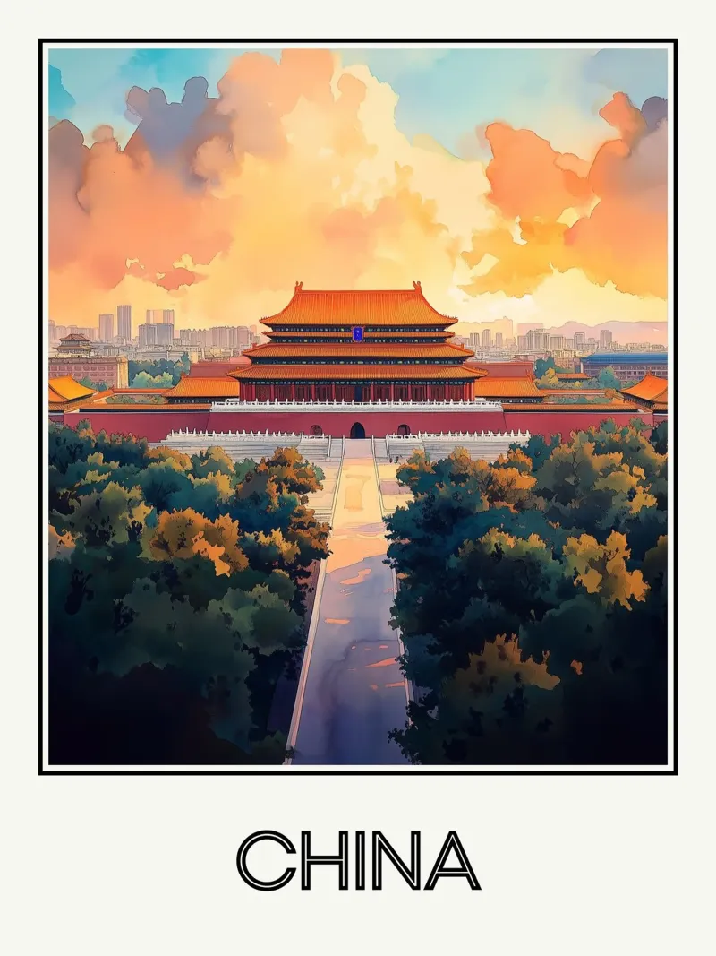 Cina carta hahnemühle da Frame the World