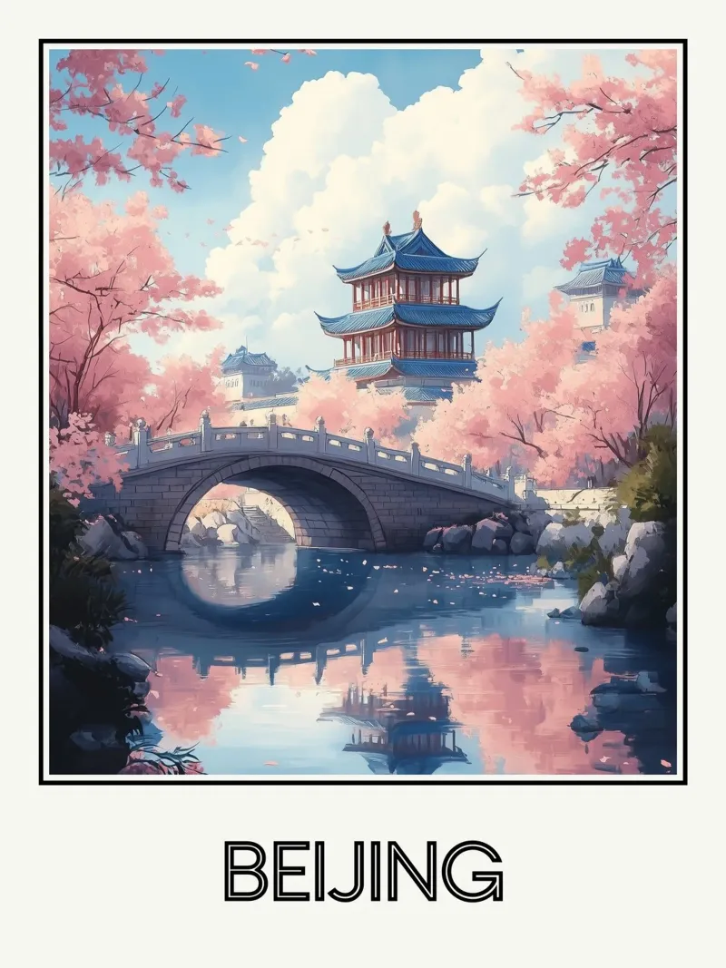 Pechino carta hahnemühle da Frame the World