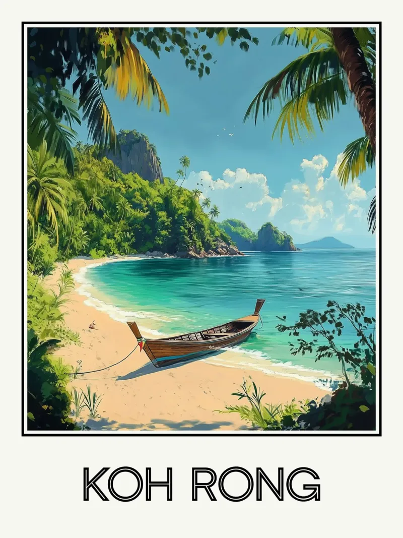 Koh Rong alluminio dibond da Frame the World