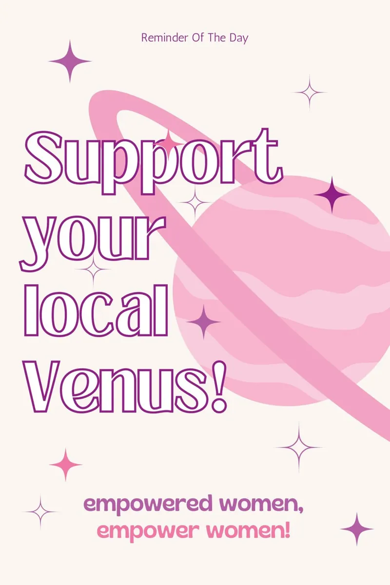 Support Your Local Venus Print canvas by KOKRPrints