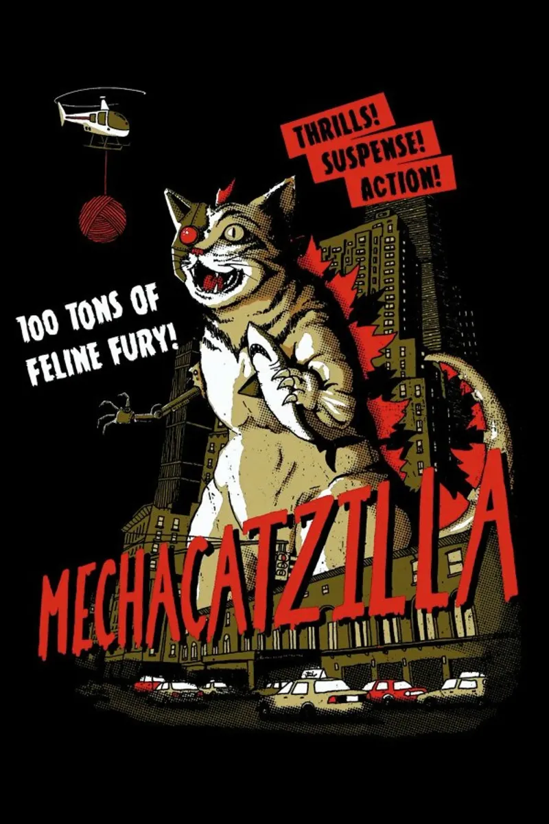Mecha Catzilla plexiglass da DinoMike