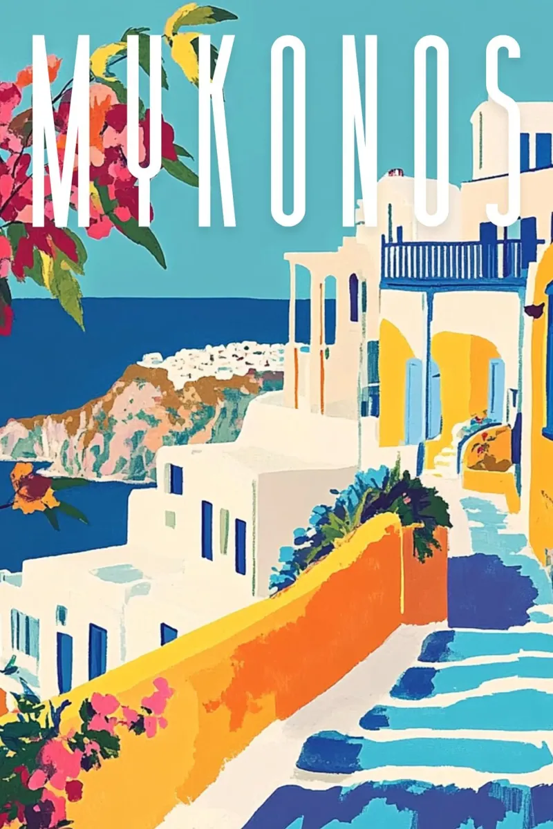 Mykonos carta hahnemühle da NORDLICHT DESIGNS