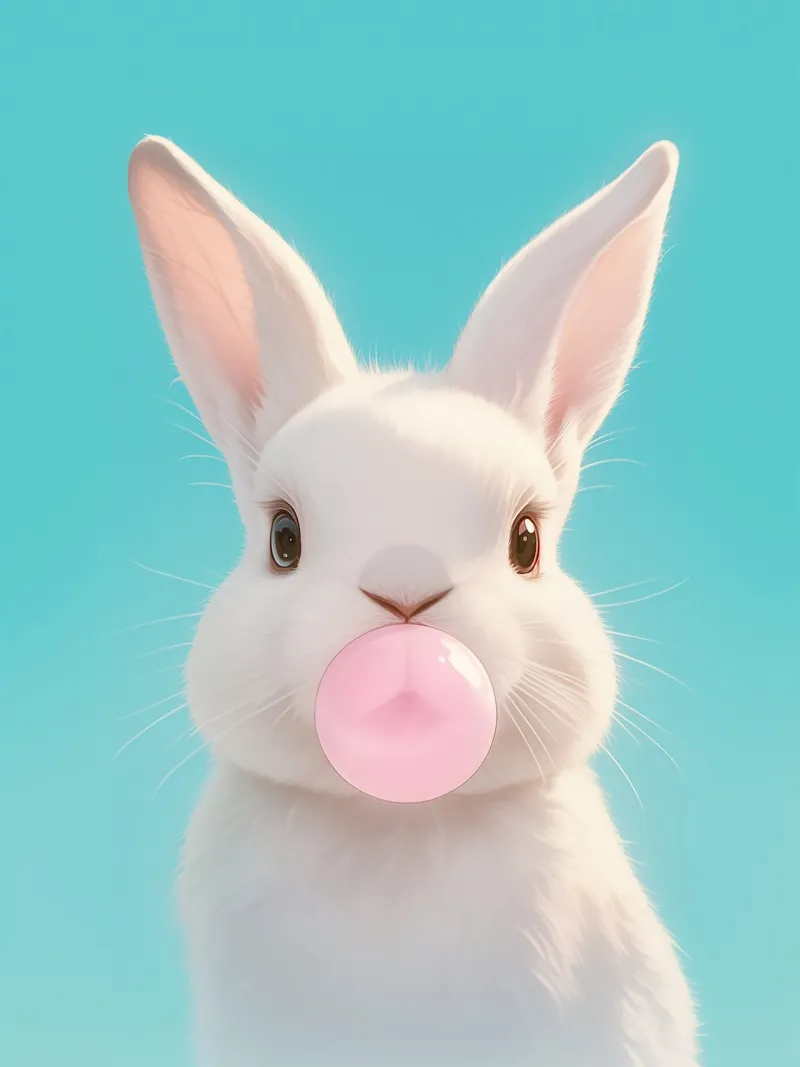 Paul Bubblegum Hase pellicola backlit da Carinaprint