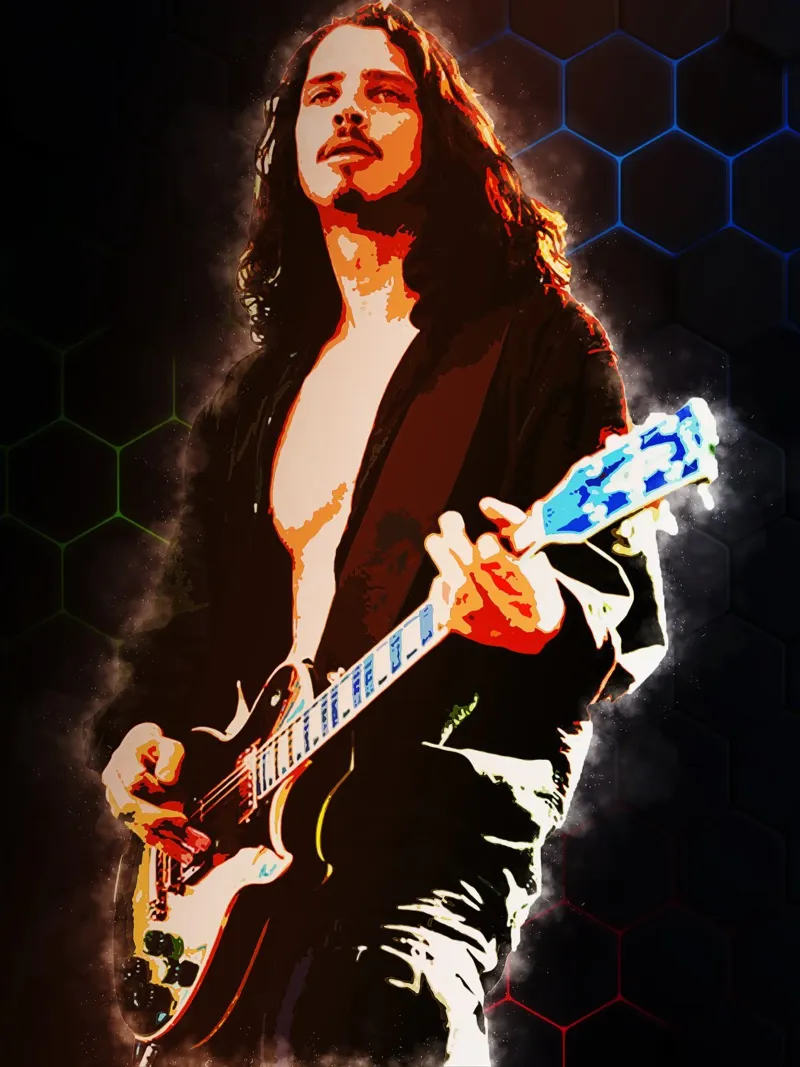 Epopea di Chriss Cornell pellicola backlit da neonartroom