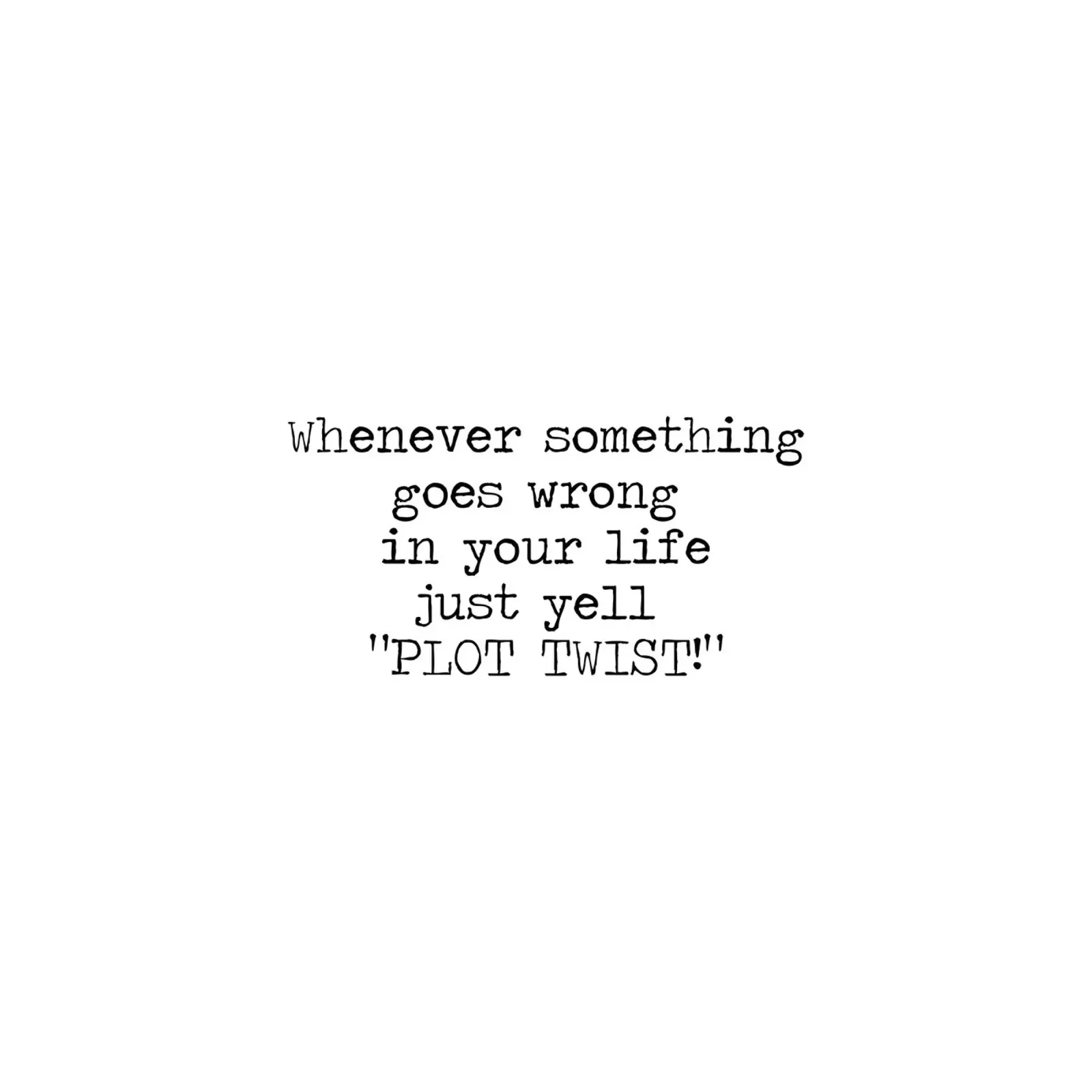 Plot Twist sei dramatisch Zitat Alu-Dibond von Summer Soul Co. - Quotes