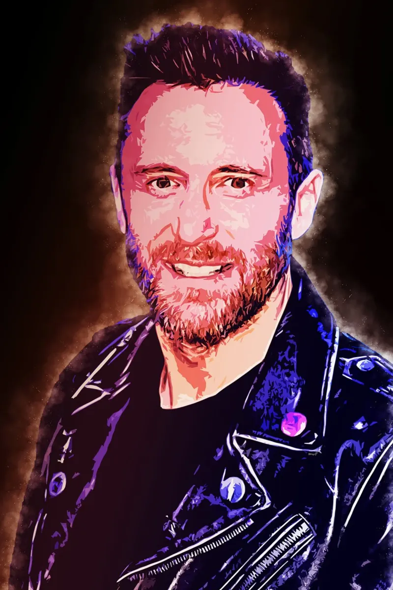 Arte di Guetta poster con telaio in plastica da neonartroom