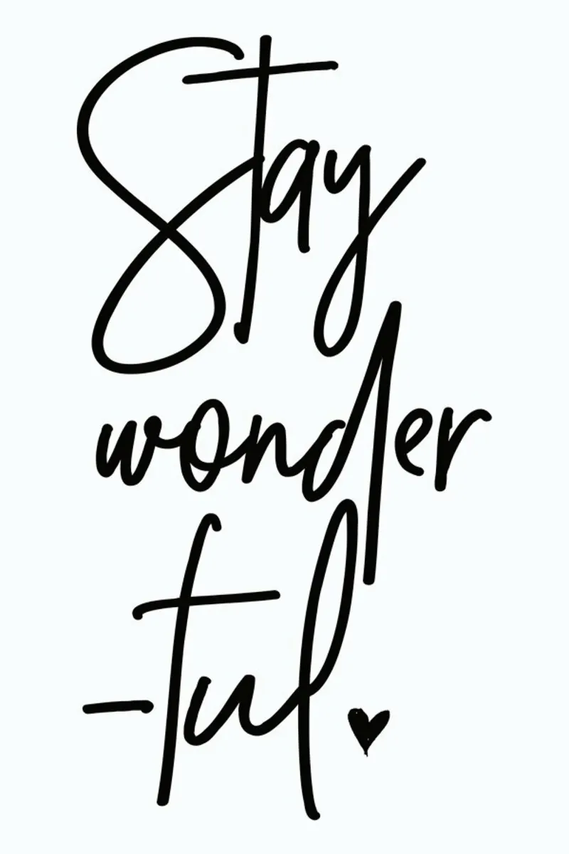 Stay Wonderful pellicola backlit da Honeymoon Hotel