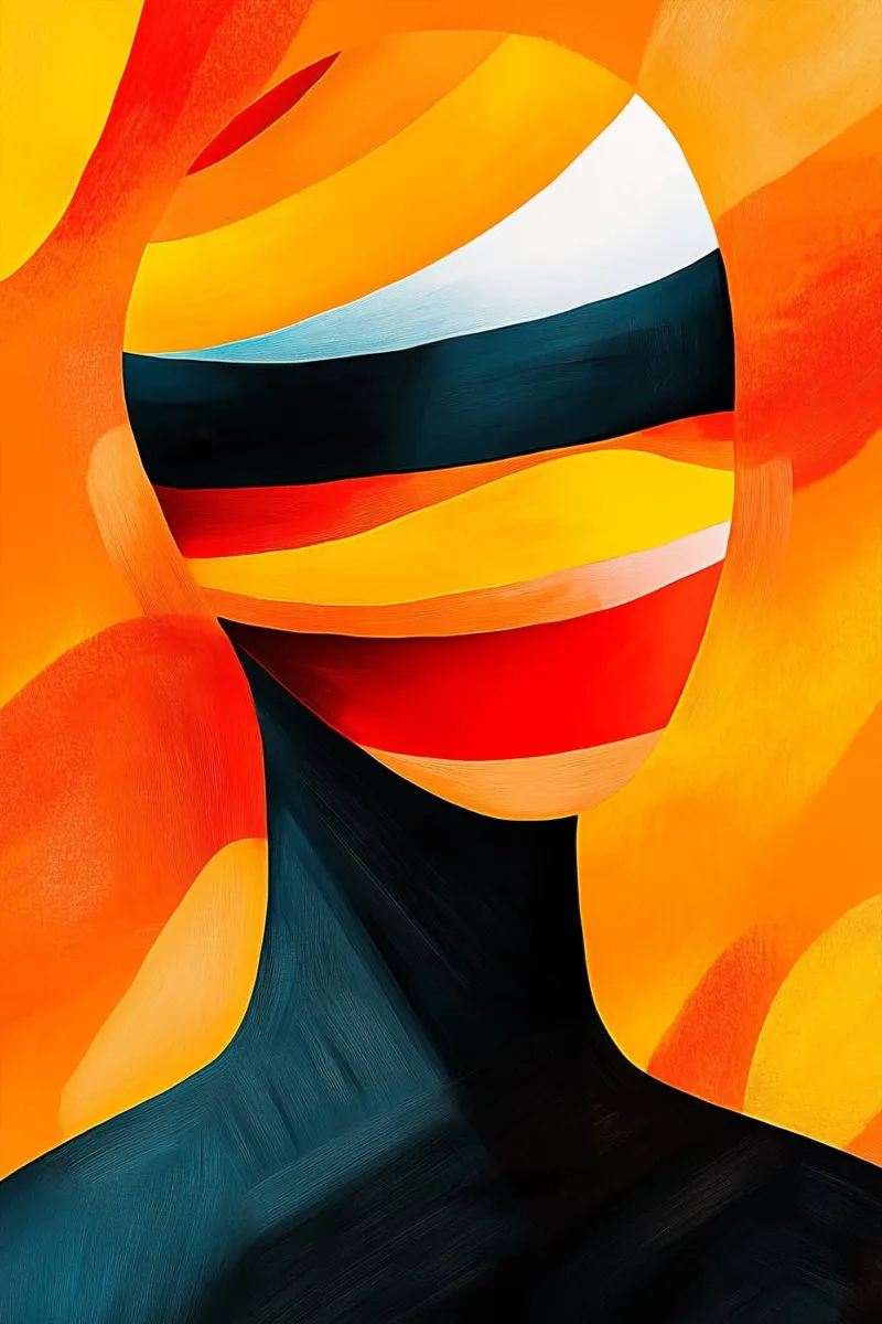 Flaming spirit - thoughts in the sunlight hahnemühle by melipo-art
