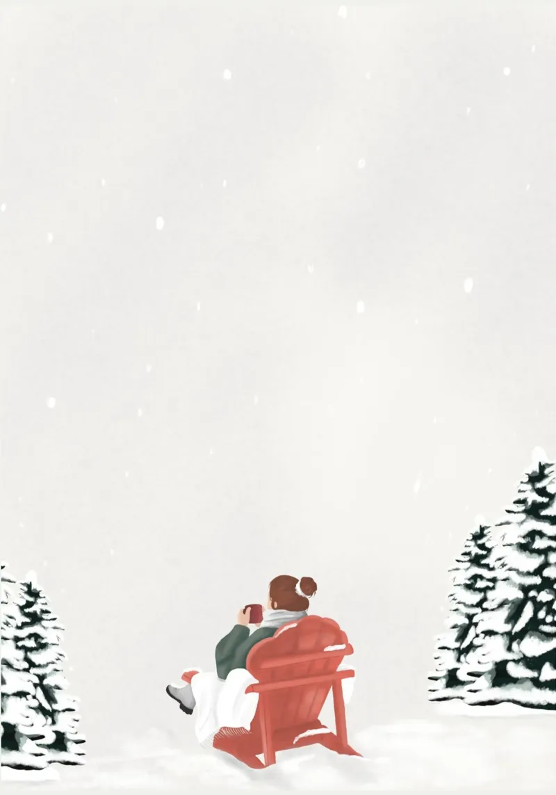 Snowing day plexiglass da Papergreyy