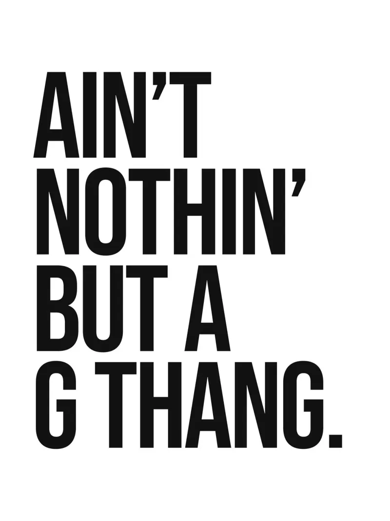 Citazione di Aint nothin but sassy pellicola backlit da Paigaam Studio