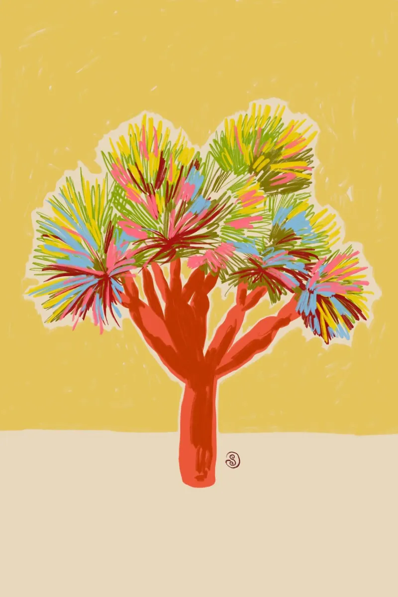 COLORFUL DRAGON TREE pellicola backlit da Sandra Poliakov