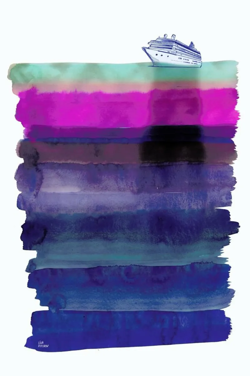 Silent Sea poster by Liga Kitchen