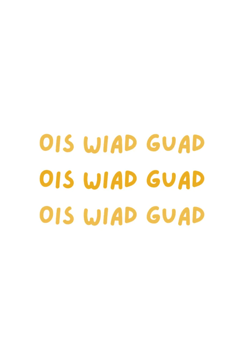 OIS WIAD GUAD Hahnemühle von chellylovesdesign