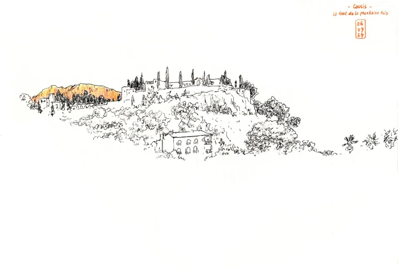 Cassis 2 poster con telaio in alluminio da Humphrey VIDAL