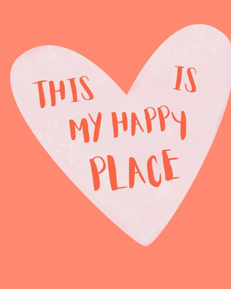 This is my happy place pellicola backlit da designsbysophia