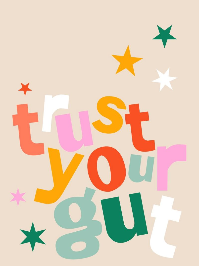 Trust Your Gut poster de susanapaz