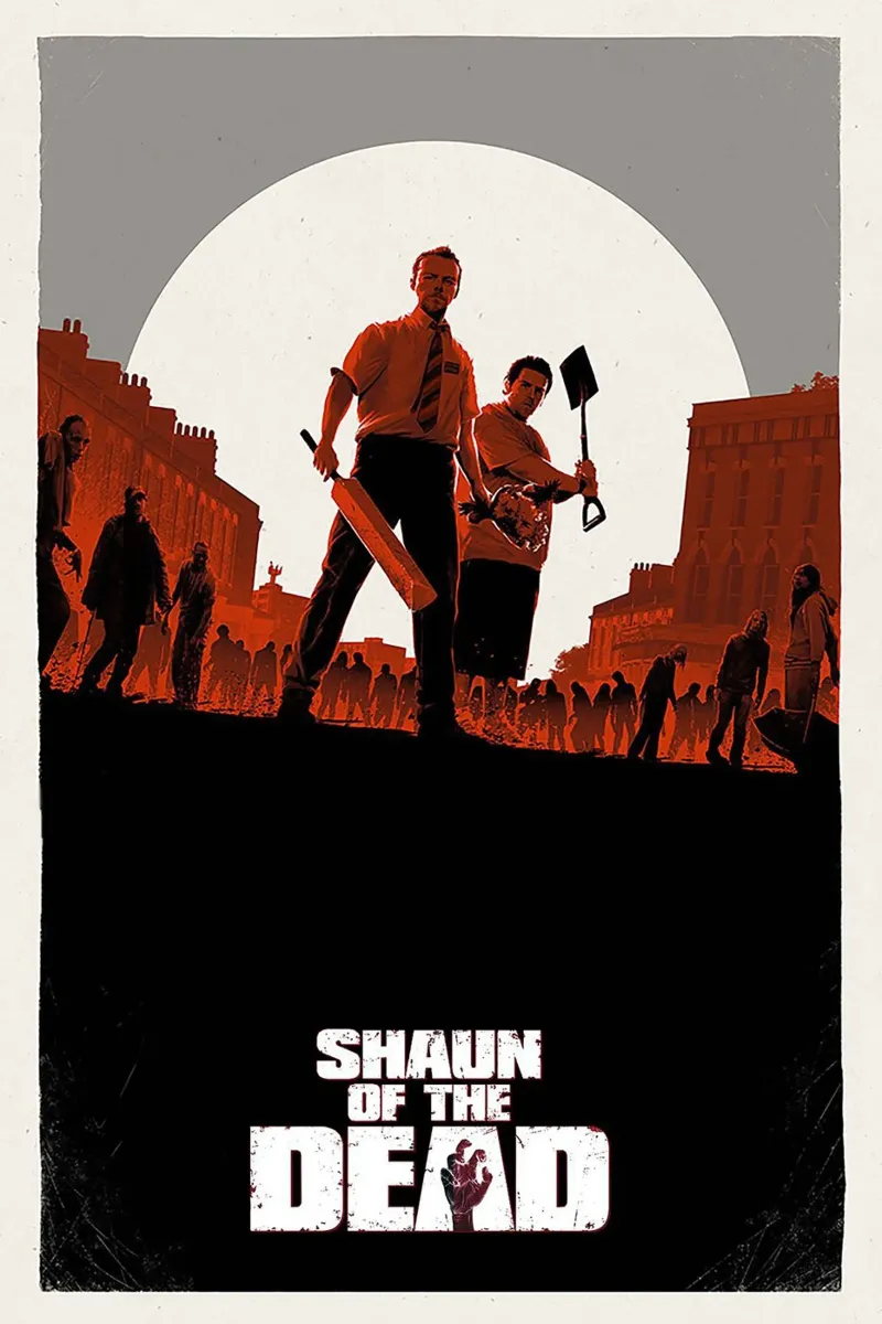 Shaun of the Dead Movie carta hahnemühle da Attaboy Dsgn