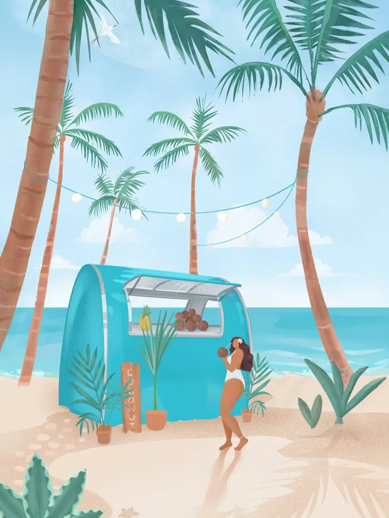 Bora Bora plexiglass da PetrArts