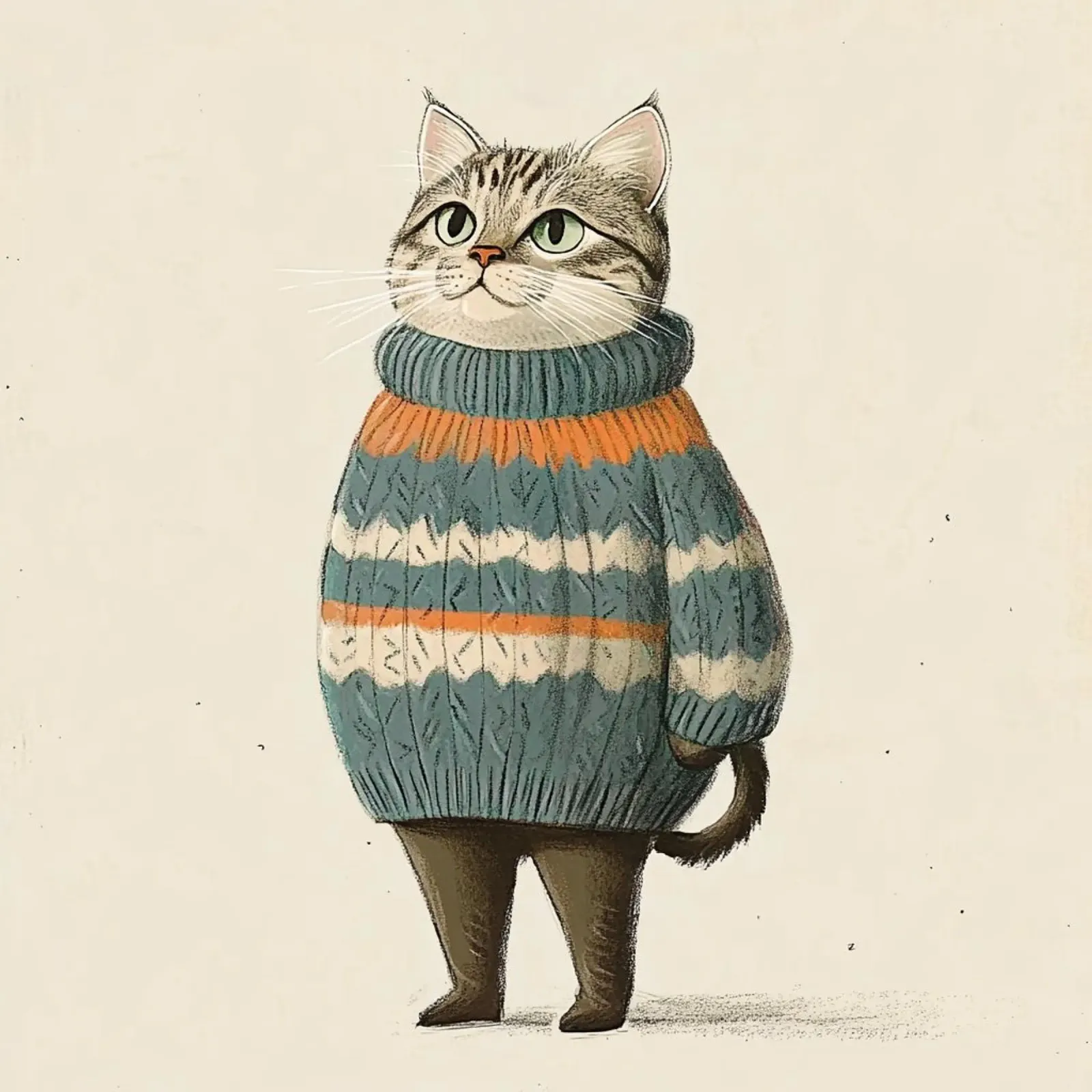Happy Cat carta hahnemühle da NORDLICHT DESIGNS