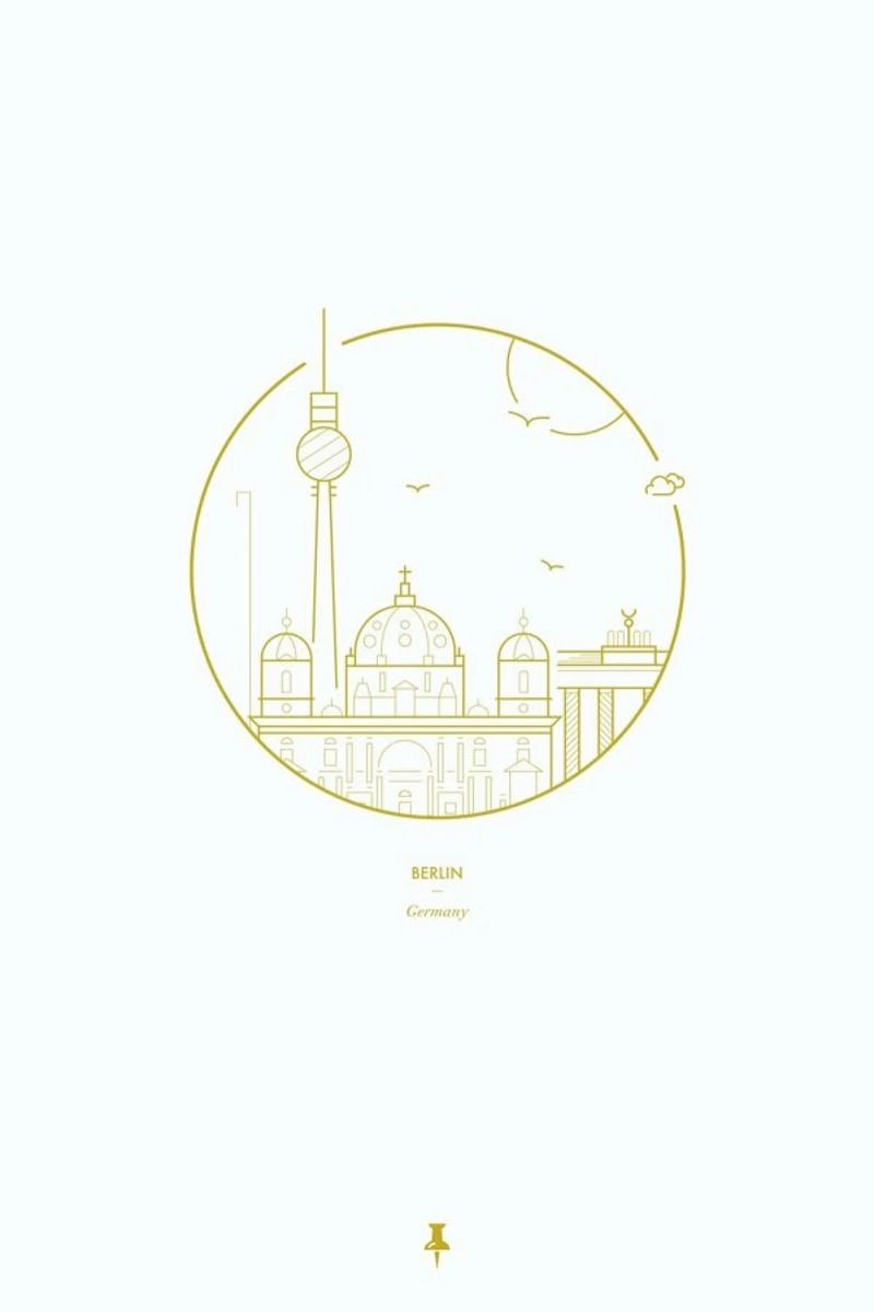 Berlin Icons poster de Dean Smith
