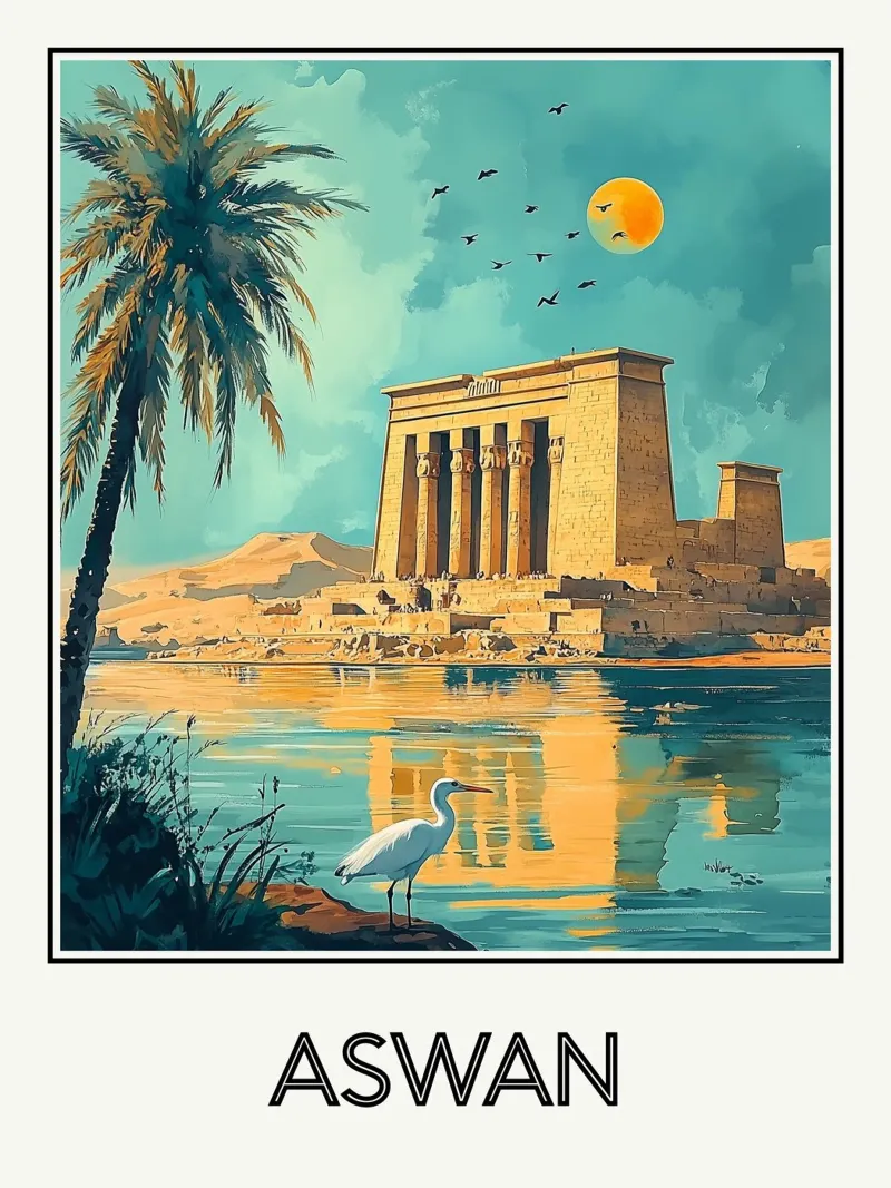Assuan poster da Frame the World