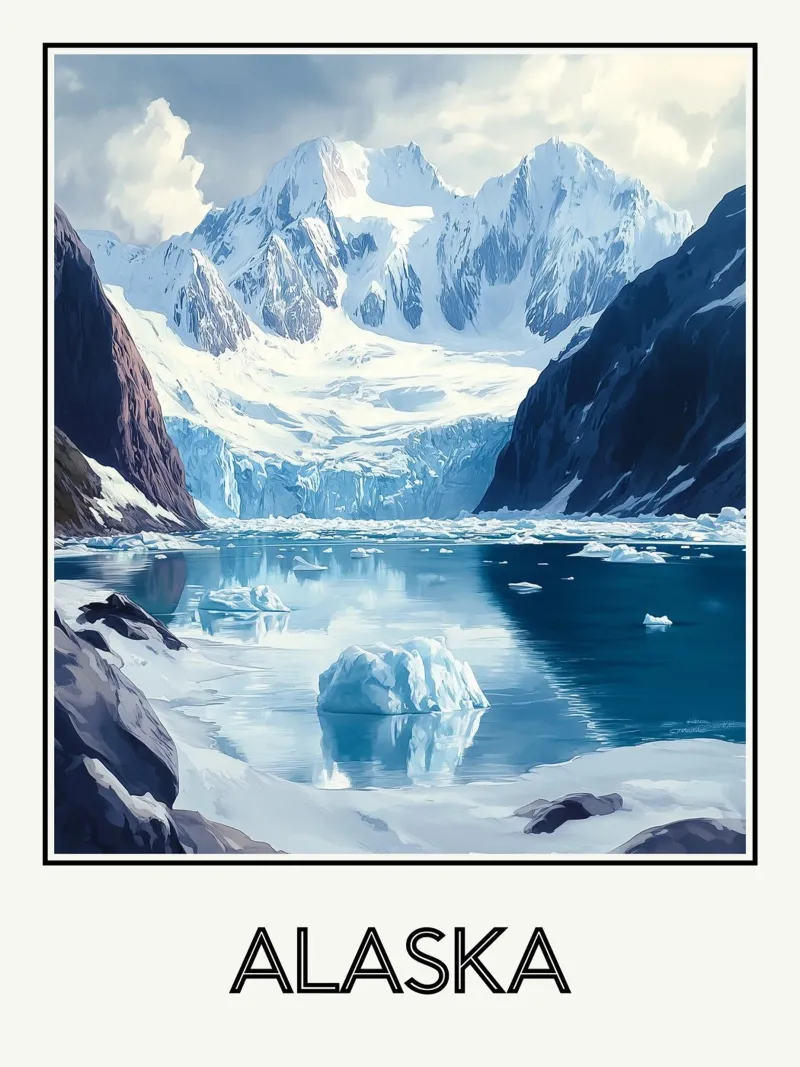 Alaska poster da Frame the World