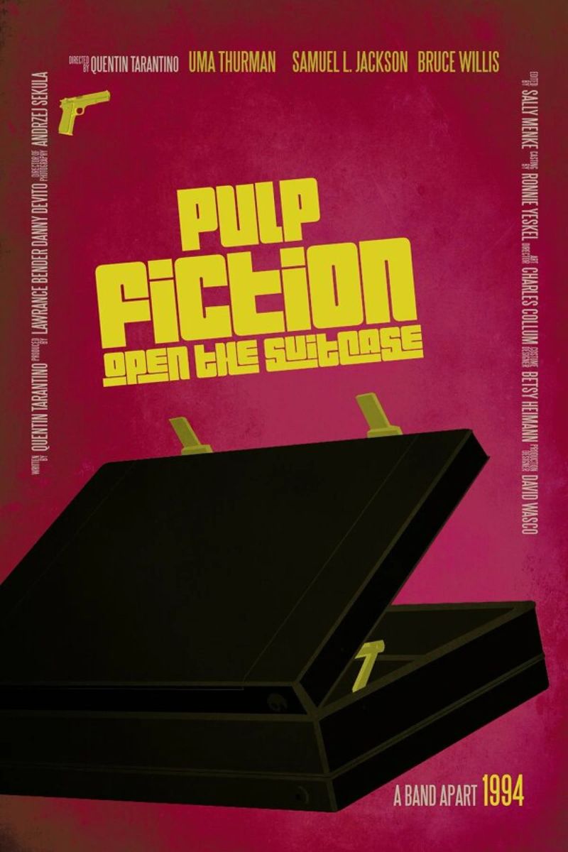 Pulp Fiction Poster von Aycan Elijah Yilmaz