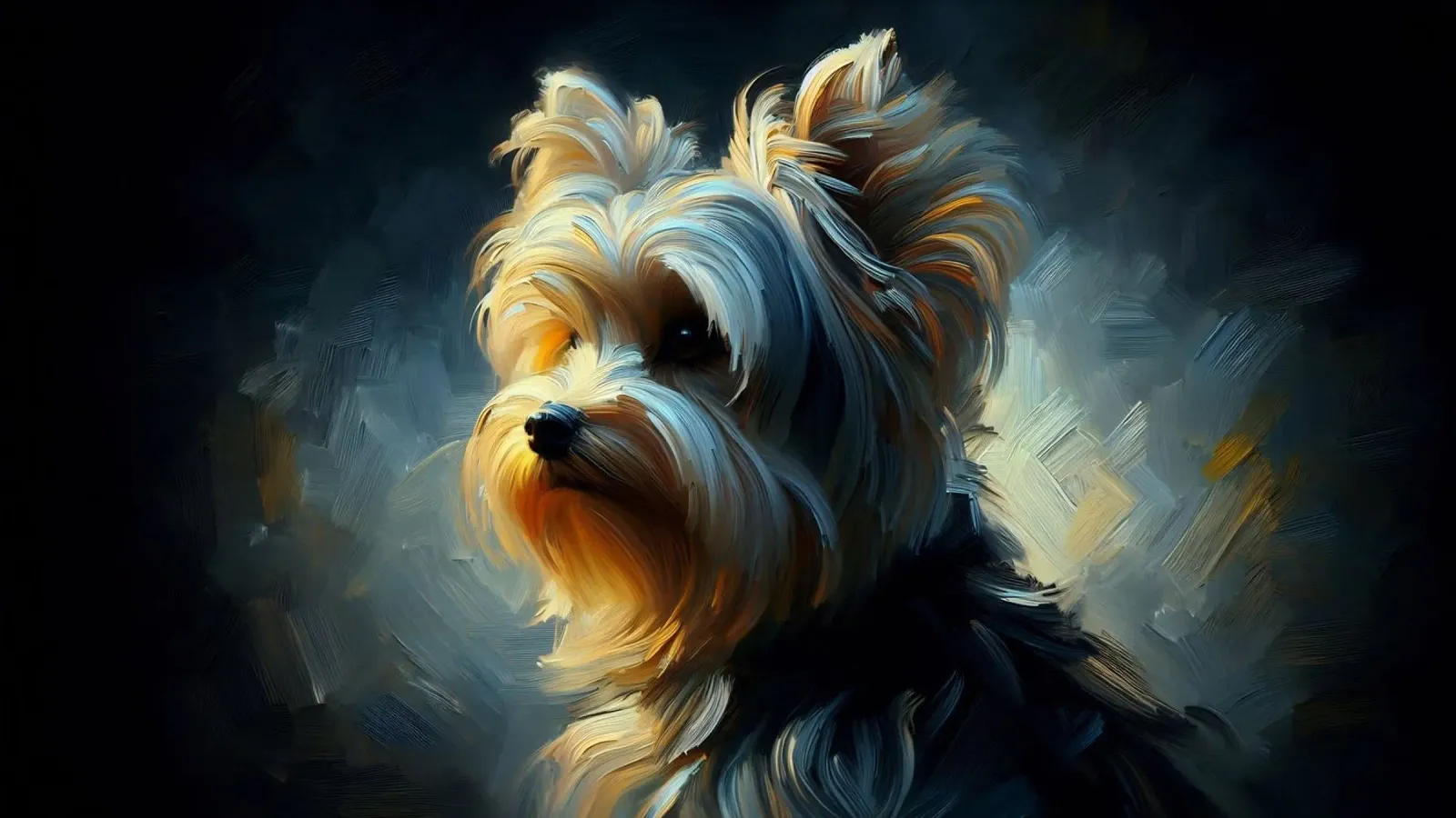 Yorkshire Terrier - Animal picture canvas by hunde-katzen-tiere