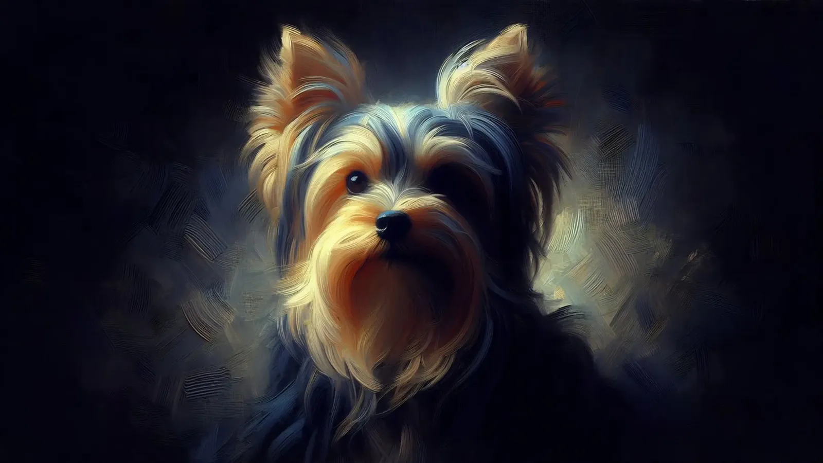 Yorkshire Terrier - Animal picture canvas by hunde-katzen-tiere