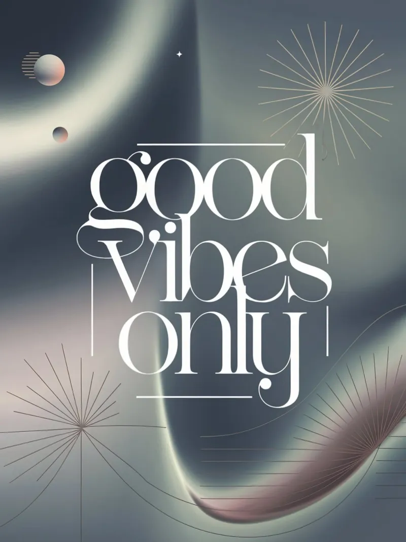 Good Vibes Only canvas by logic