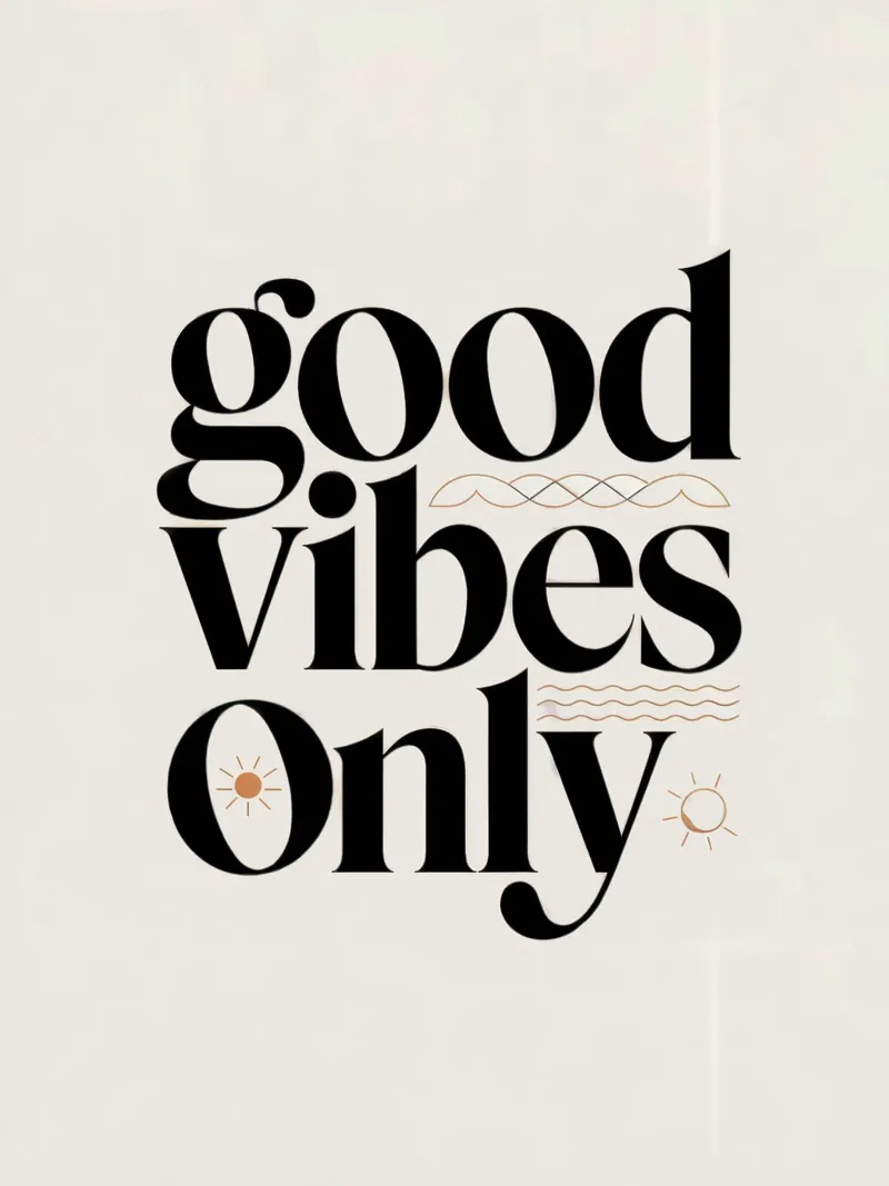 Good Vibes Only canvas by logic