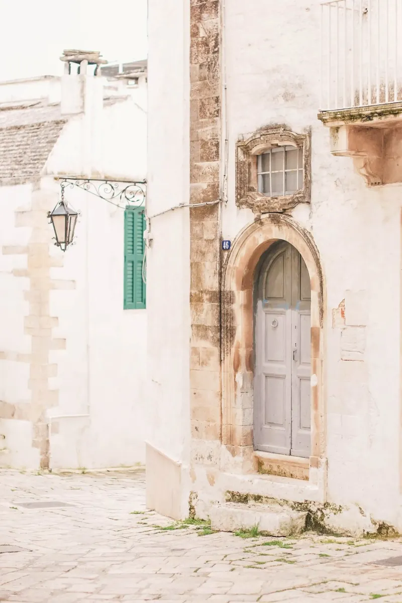 Puglia, Italy I Deserted street with Baroque architecture hahnemühle by Julie Travel Photography