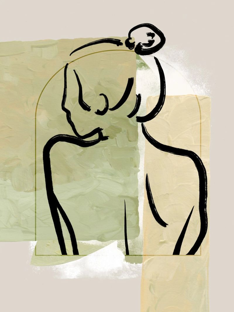 Gentle Touch No 3 poster by treechild