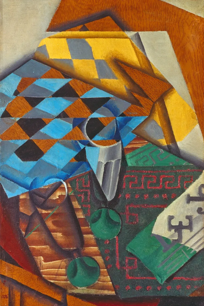 Juan Gris - La scacchiera pellicola backlit da ARTOTHEK