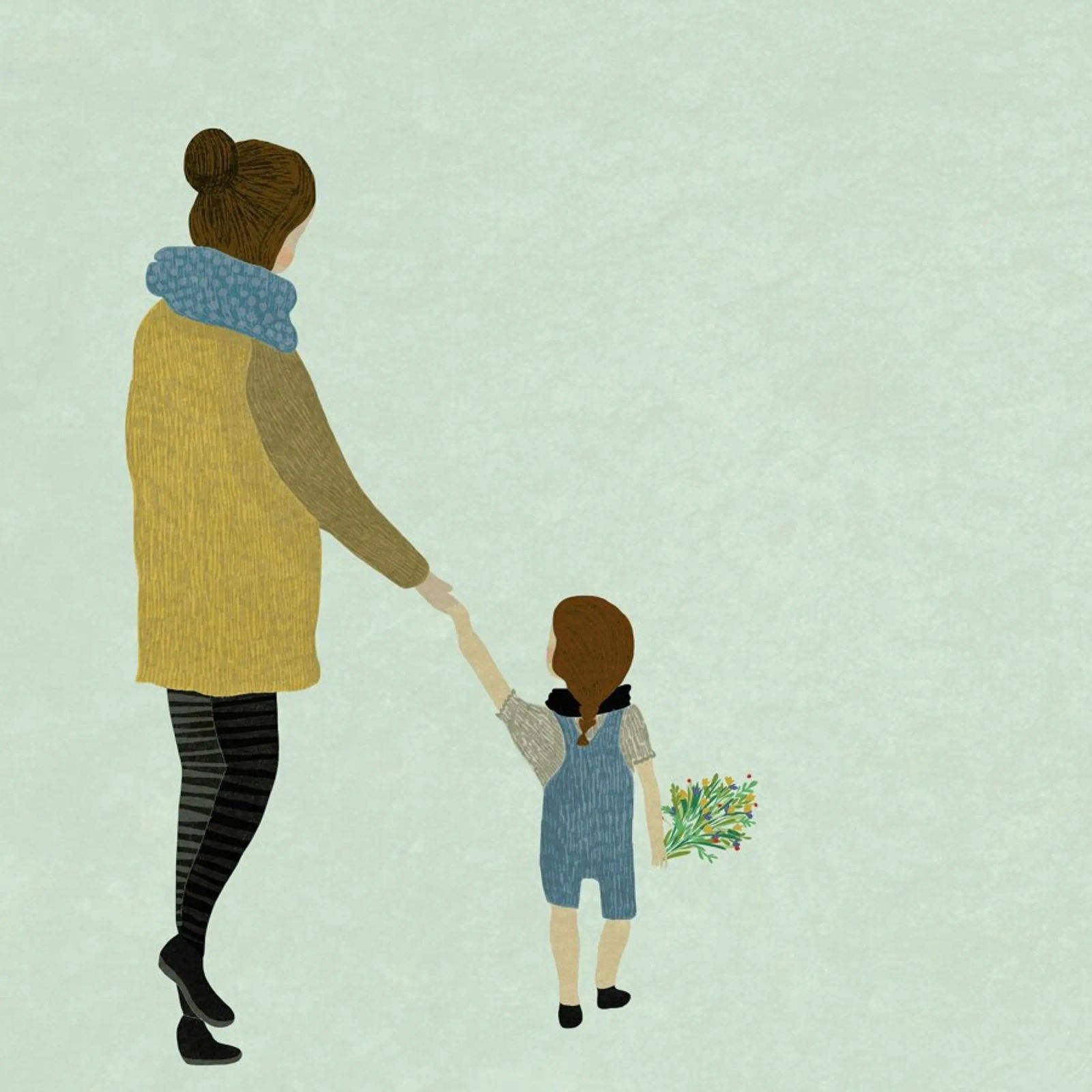 Mom Poster von Amalia Restrepo