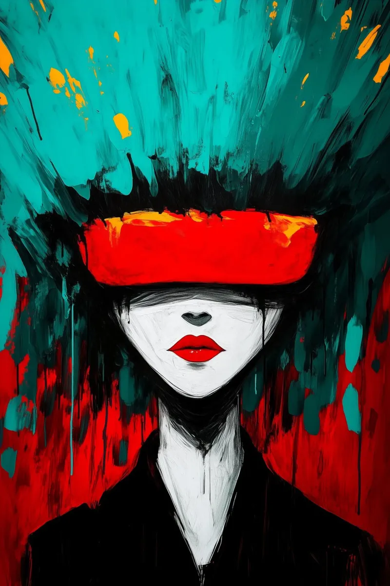 Realtà cieca poster con telaio in plastica da melipo-art