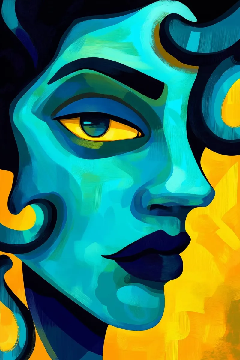 Der Blick der Elemente Hahnemühle von melipo-art