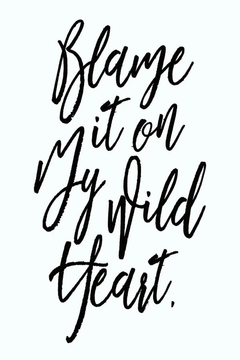 Blame It On My Wild Heart poster da Honeymoon Hotel