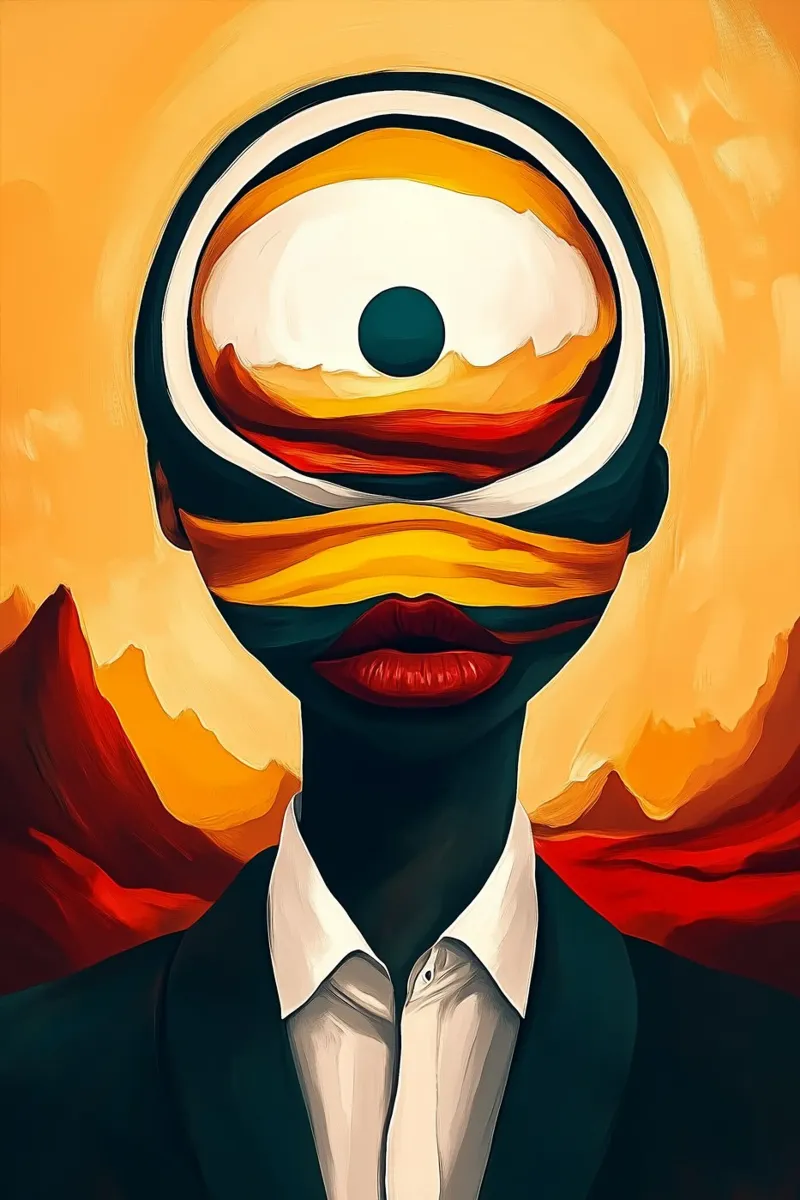Blick in die Unendlichkeit Hahnemühle von melipo-art