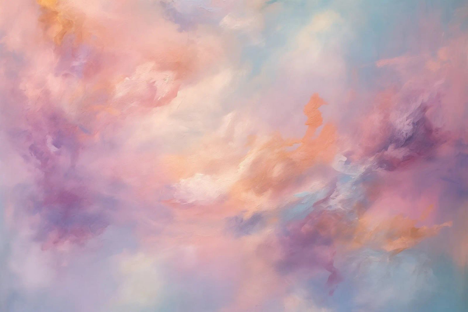 Sueño abstracto en pastel poster de Carinaprint