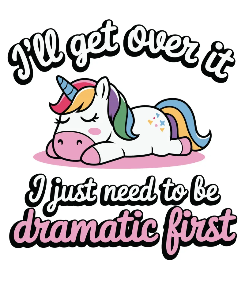 I'll get over it, I just need to be dramatic first pellicola backlit da edsonramosart