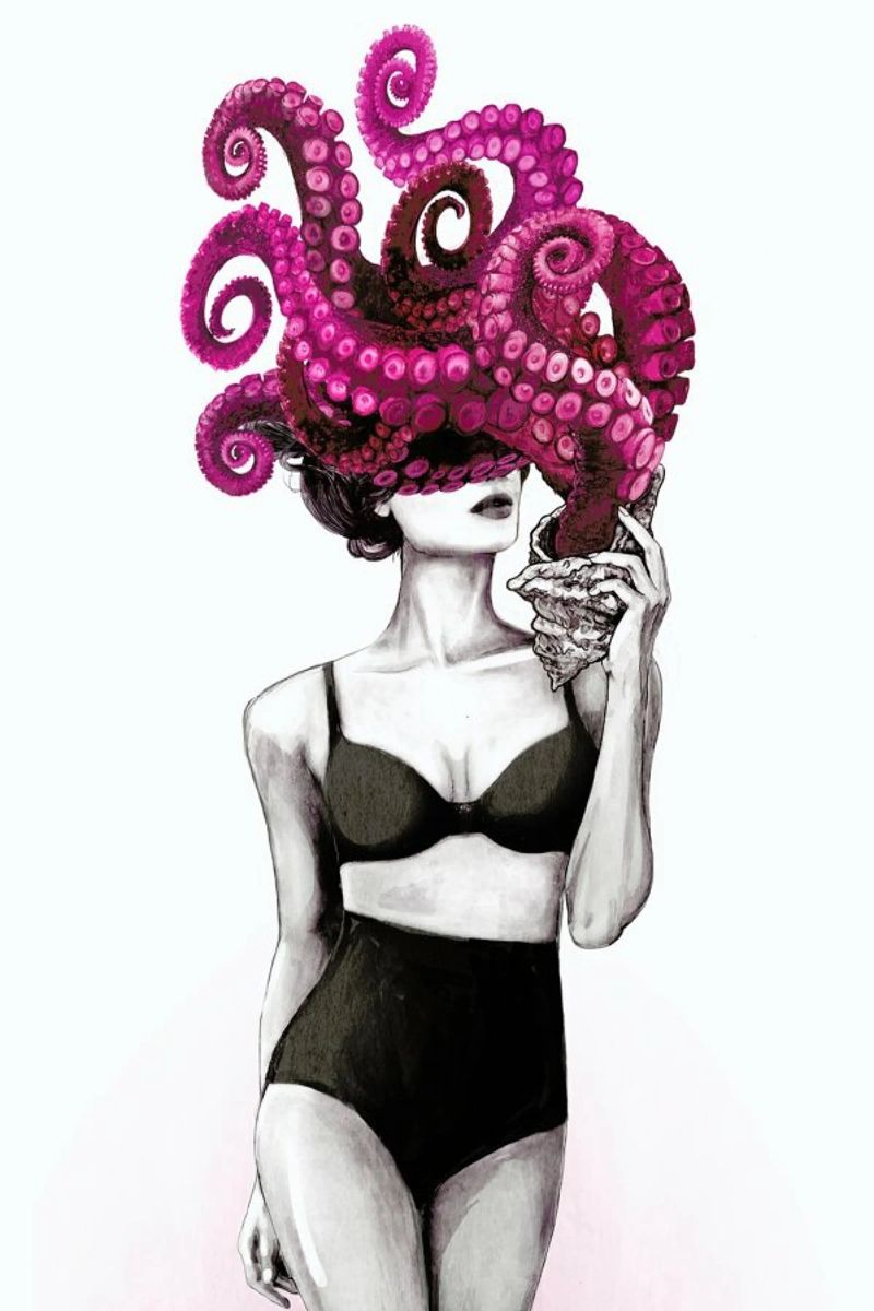 Ocean poster de Laura Graves
