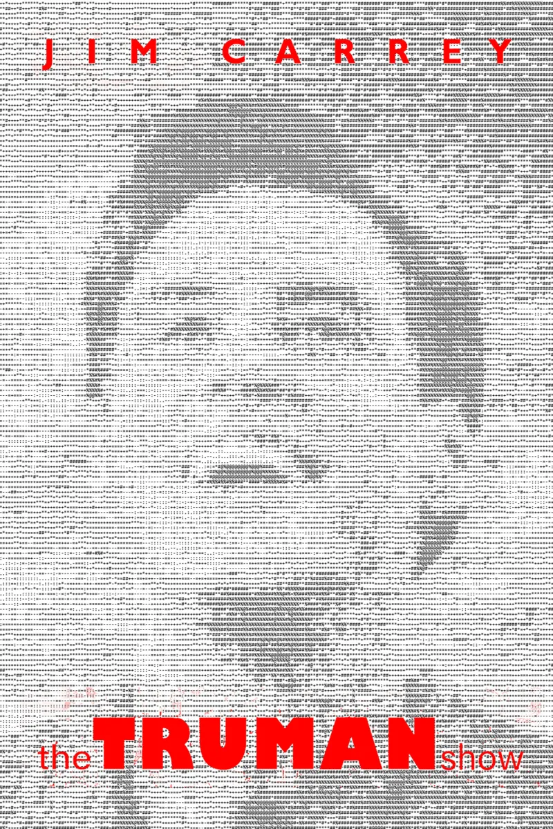 The Truman Show carta hahnemühle da Attaboy Dsgn