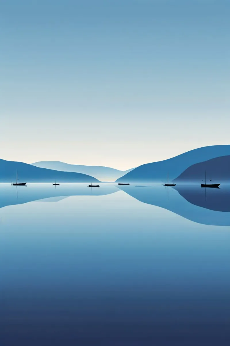 Mirror Waters of Assad Lake poster da AlbertKlee