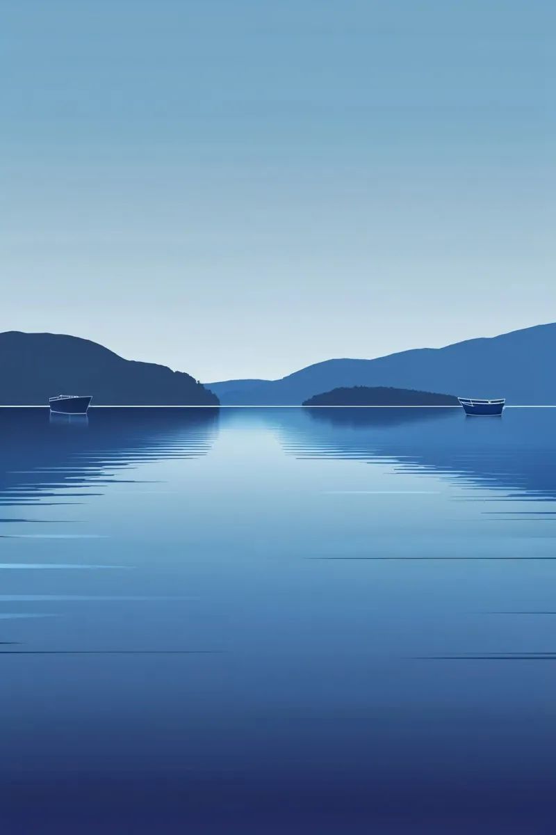 Horizon Dreams at Assad Lake hahnemühle by AlbertKlee