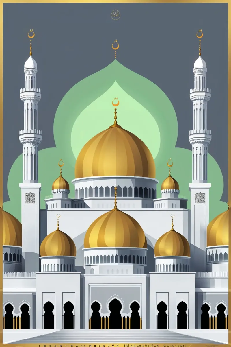 Legacy of the Umayyad Mosque poster da AlbertKlee