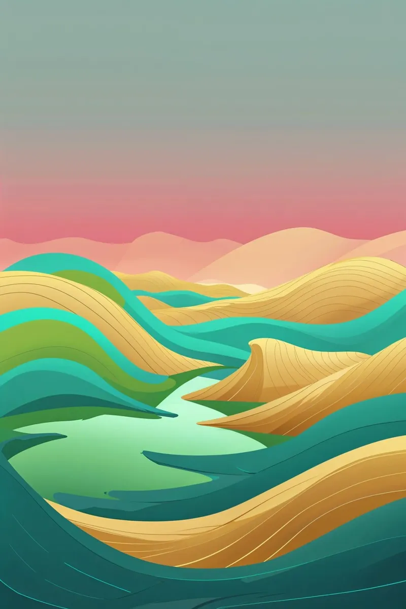 Ethereal Waves of the Syrian Desert plexiglass da AlbertKlee