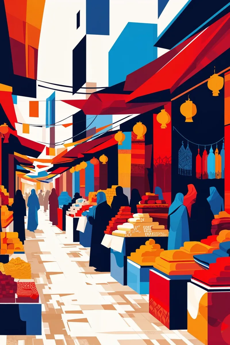 Aisles of Syrian Tradition carta hahnemühle da AlbertKlee