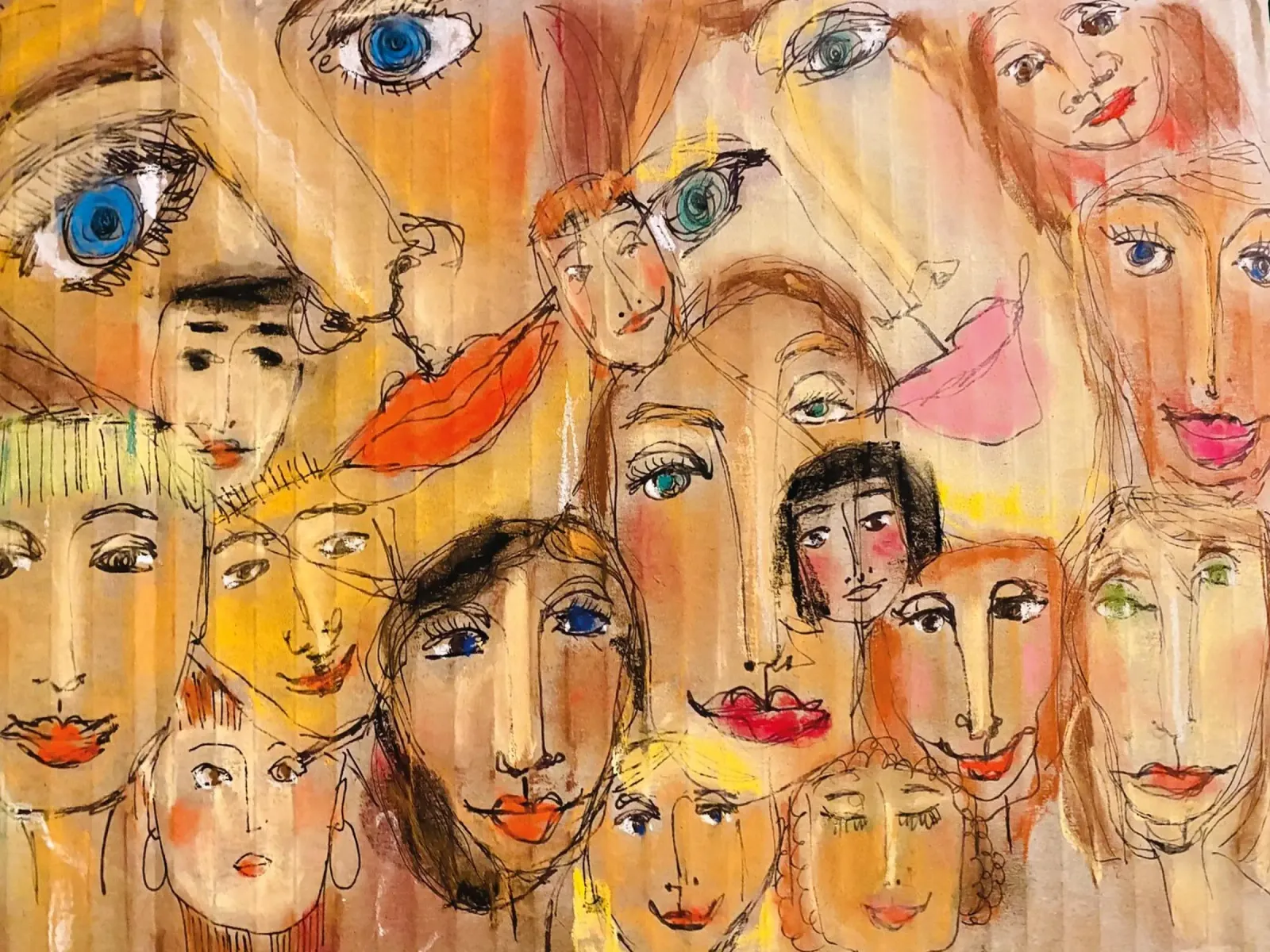 People poster avec cadre en plastique de MissVeroonica